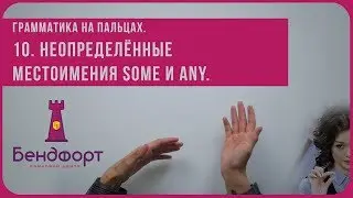 Грамматика на пальцах | Неопределённые местоимения Some и Any