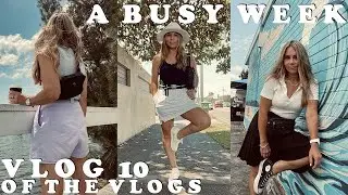 A WEEK IN THE LIFE ✨WORK, ERRANDS, PACKING FOR A TRIP ✨VLOG 10 OF THE VLOGS ✨THE JO DEDES AESTHETIC