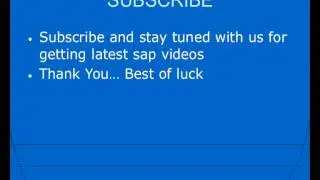 SAP sales billing interview questions