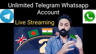 Mr Kjee is live! | make unlimited Whatsapp account | how to create telegram with USA number?