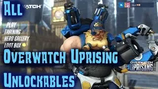 All Overwatch Uprising Unlockables | Overwatch