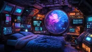 Orbital Space Shelter | Living in Relaxing Space | Soothing Smooth Orbital Space Sounds | 10 hours