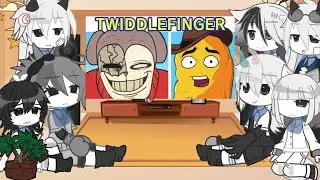 Fundamental Paper Education React To Twiddlefinger & Lyrics II All Ending II FNF MOD II Naomi 🐰