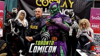 TORONTO COMIC CON 2023 🔥❤️‍🔥 Highlights Cosplay Interviews | The Police Came??