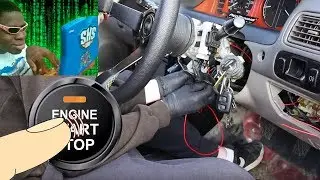 How To Install A Push To Start Button! (Toyota Corolla E11 1998 4EFE)