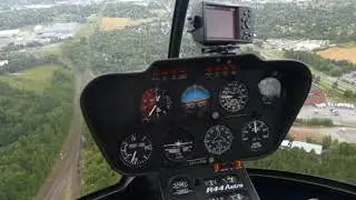 Turku from above. Helicopter flight over Turku 2017