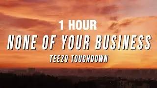 [1 HOUR] Teezo Touchdown - None of Your Business (Lyrics) from Despicable Me 4