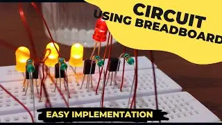 Breadboard tutorial: How to use breadboard  | Basic Electronics lecture 1 |