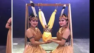 Tari Dayak Kalimantan Tengah NAPOKONG ANAK - Mahasiswa SENDRATASIK UPR