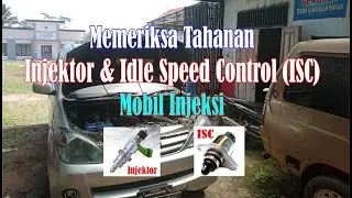 Cara memeriksa tahanan injektor dan ISC pada mobil injeksi