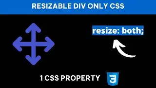 Resizable Div with One CSS Property | CSS | Cool Coding Tamil