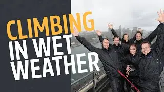 Climbing in wet weather | BridgeClimb Sydney