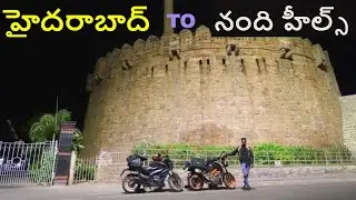 SOUTH INDIA RIDE DAY 1 hyd to nandhi hills (karnataka) telugu motovlog