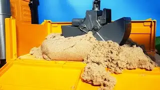 RC Truck sand transport | BRUDER RC TOYS