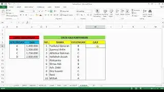 24. Mahir Rumus Excel - Rumus VLOOKUP Pada Microsoft Excel