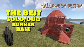 THE BEST SOLO/DUO BUNKER BASE / HALLOWEEN DESIGN / RUST 2024