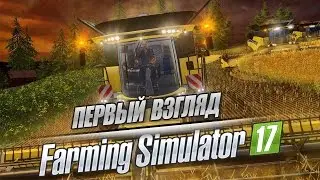 Первый взгляд на Farming simulator 17