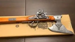 Пистолет-топор кремневый Германия 17 в, Flintlock pistol with axe, Germany 17th. C., Denix 1010