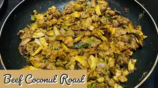 Beef coconut Roast | ബീഫ് തേങ്ങ റോസ്റ്റ് | #beefrecipe #shortvideo #beef #viral #beefroastrecipe