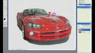 tut  # 11 Photoshop CS2 car into shape