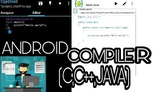 Compiler C,C++&JAVA for android 2017