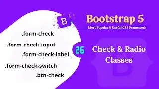 Bootstrap 5 checkbox and radio button.