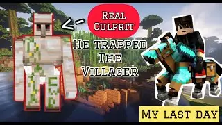 Iron Golem 😱Trapped The Villager | Can I Save The 😍Villager 