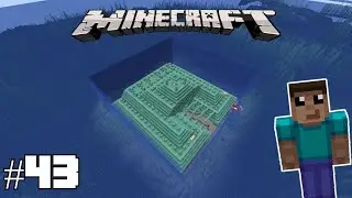 Drained Ocean Monument! - Minecraft Survival Island Timelapse S7E42