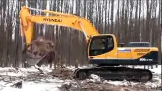 Гусеничный экскаватор HYUNDAI R-300 РМ2620