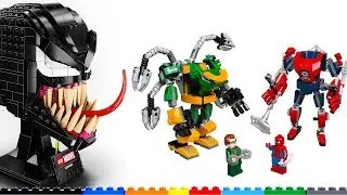 New LEGO Venom "bust" & Spider-Man vs. Doc Ock Mech sets: My thoughts!