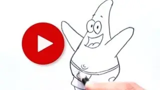 How to Draw Patrick Star || How to Draw Cartoons 2