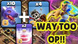 HYDRA CRUSHES EVERY BASE! | Easiest TH16 Attack Strategy | 9K Subs GIVEAWAY | Clash of Clans