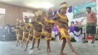 Tarian Adat Taman Kanak-Kanak (TK) Markus Kohoin