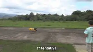 Crash GeeBee RC plane - Acidente Aeromodelo GeeBee