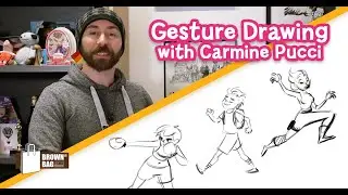 Brown Bag Films Tutorial | Gesture Drawing with Carmine Pucci