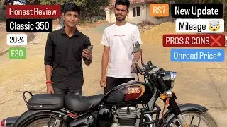 Royal Enfield Classic 350 BS7 new model 2024 Full review | New Update | On Road Price | Pros & Cons