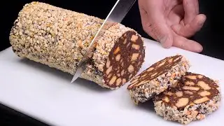 Taste of childhood! No-bake dessert, ready in 5 minutes!