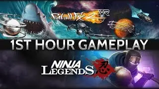 1st Hour Gameplay of Pinball FX2 VR & Ninja Legends on Oculus Quest