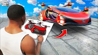 Franklin Found a Magic Drawing Pencil in GTA 5 !