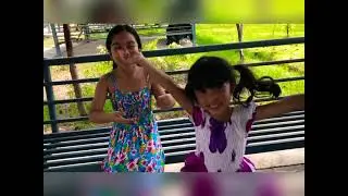 Beat the heat of summer! Swimming time with Thalia & McPhilip.