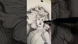 Алая ведьма. Speedpaint 