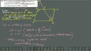 CLASS 10 CBSE MATHS EX 6.3 (8 to 13 )