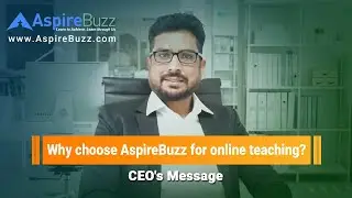 Why choose AspireBuzz for online teaching?