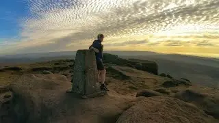 TRAIL RUNNING | LOVELY AUTUMNAL LOOP OF HIGHER SHELF STONES | GOPRO HERO 9 BLACK MAX LENS MOD