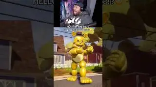 FAST FREDBEAR IN HELLO NEIGHBOR TRIED TO FIGHT ME?!