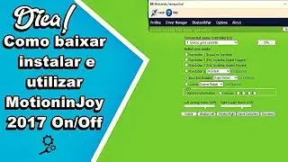 Como baixar, instalar e utilizar MotioninJoy 2019 On/Off