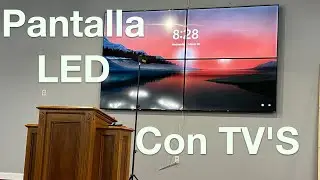LED WALL Con  Smart TV'S | Compra El paquete Now y Installa Tu Mismo