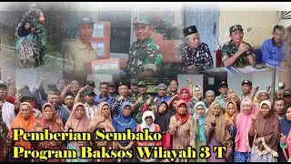 PEMBERIAN SEMBAKO || PROGRAM BAKSOS WILAYAH 3 T