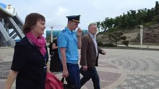 Гинкго высадили в Приморском океанариуме.