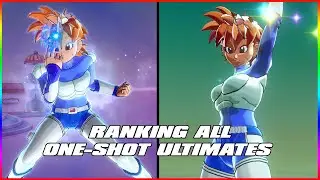 RANKING ALL ONE SHOT ULTIMATES BY DAMAGE FROM WEAKEST TO STRONGEST IN XENOVERSE 2 - DLC 16 UPDATE